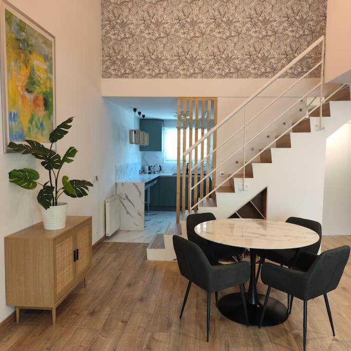 Superbe Cosy Duplex Appartement T3 Charpenne Tete D'Or Avec Parking Prive Gratuit Вильорбан Екстериор снимка
